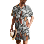 Short Sleeve Shirt and Shorts Set(All-Over Printing) by SALE_DESIGN-Personal Design