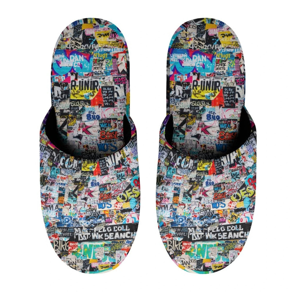 Flannel Men's Cotton Slippers by SALE_DESIGN-Personal Design