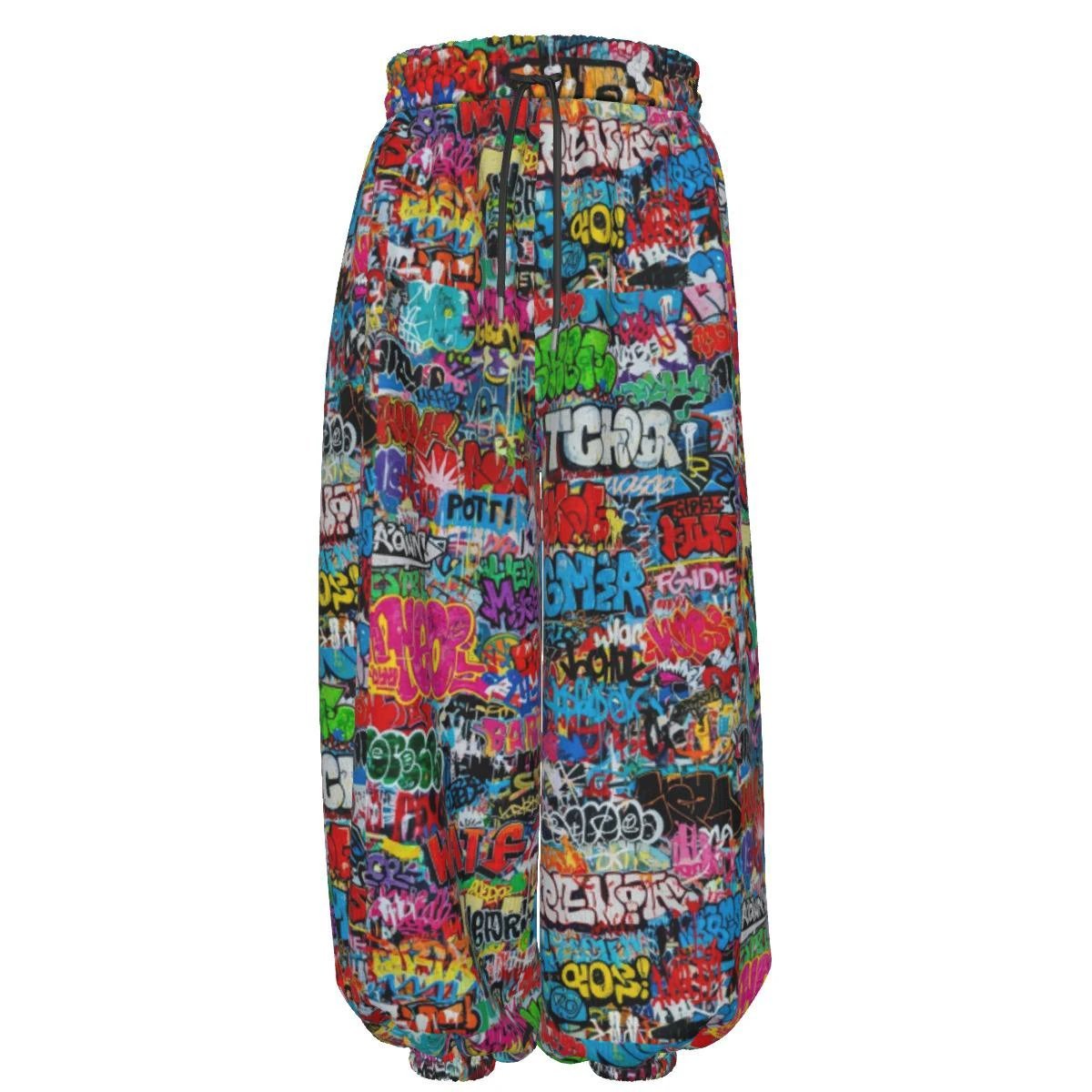 All-Over Print Unisex Lantern Pants by Aesthetic Rebellion