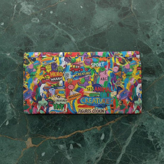 Foldable Wallet - Aesthetic Rebellion