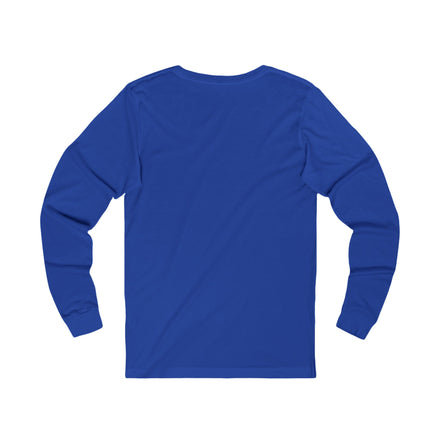 Graffiti Burst Long Sleeve Tee — Dark Jersey with Neon Street-Art Chest Hit, Understated Loud - Aesthetic Rebellion