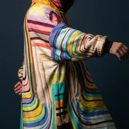 Hoodie Blanket – Laffy Taffy Wrapper All - Over Print | Wearable Art, Oversized Sherpa Fleece, All Gender - Aesthetic Rebellion