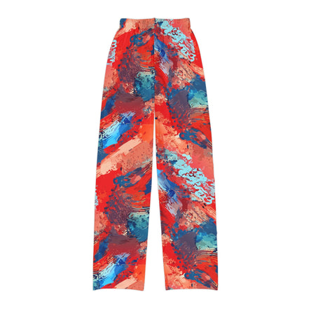 Maximalist Kids Joggers for Mini Self-Expressers — Abstract AOP Lounge Pants, Sensory-Friendly Toddler Wear, Wearable Art for Kids - Aesthetic Rebellion