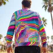 Melted Candy All - Over - Print Unisex Sweatshirt | 100% Cotton 310GSM - Aesthetic Rebellion