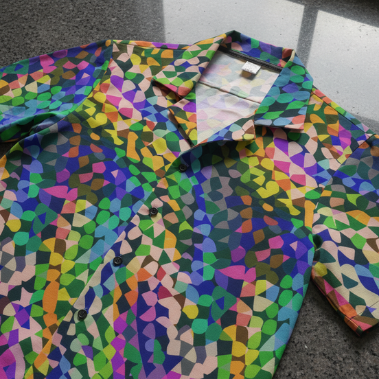 Men's Hawaiian Camp Shirt (AOP) - Aesthetic Rebellion