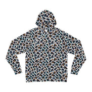 Psychedelic Neon Biomorphic Pattern Hoodie | All - Over Print - Aesthetic Rebellion