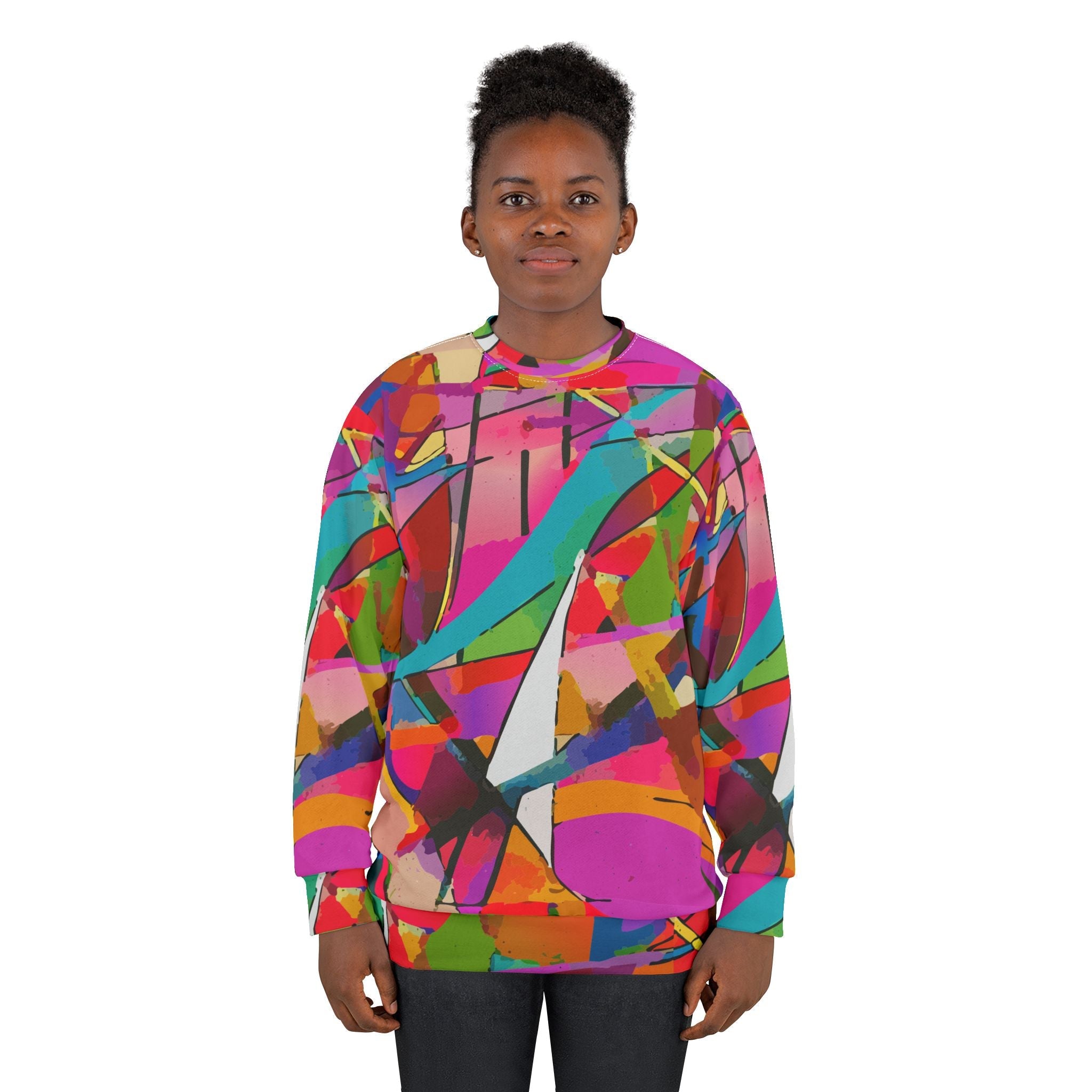 Radiant Rupture Sweatshirt | Streetwear Ambitious - Aesthetic Rebellion
