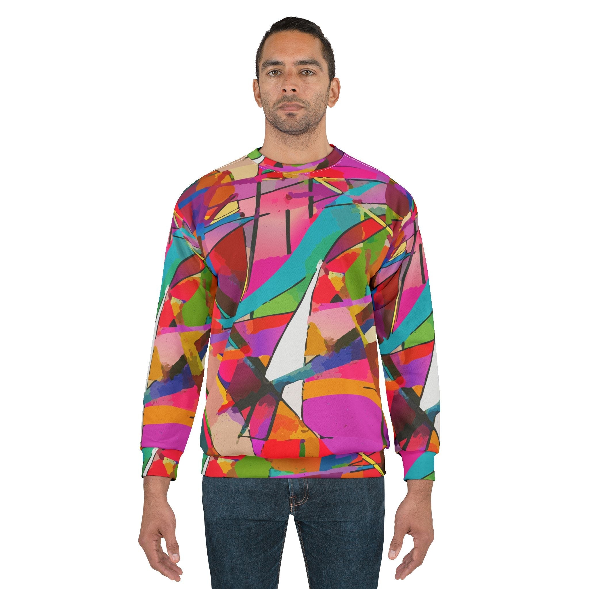 Radiant Rupture Sweatshirt | Streetwear Ambitious - Aesthetic Rebellion