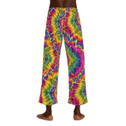 Rainbow Tie Dye Pajama Pants | Psychedelic Lounge Sleepwear - Aesthetic Rebellion