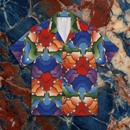 Men's AOP Hawaiian Camp Shirt for Bold Summer Maximalists — All-Over Print Streetwear Button-Up, Festival Resort Statement Top, Assembled in USA