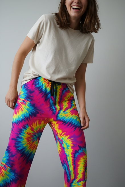 Women's All-Over Print Pajama Pants — Cozy Lounge Bottoms | Aesthetic Rebellion