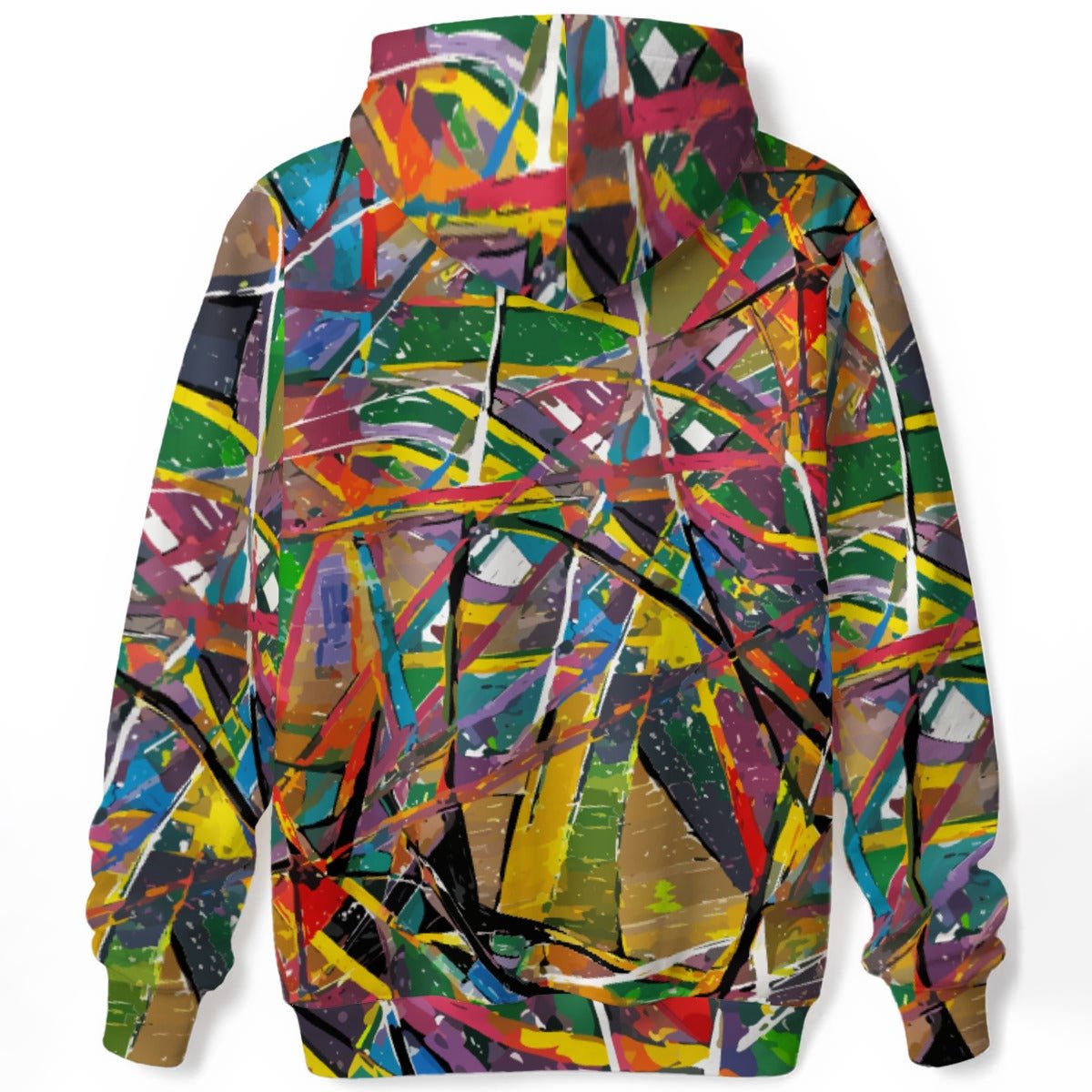 Splatter Art All - Over Print Unisex Pullover Hoodie | 310GSM Cotton - Aesthetic Rebellion