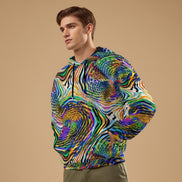 Starry Night All - Over Print Unisex Pullover Hoodie | 310GSM Cotton - Aesthetic Rebellion