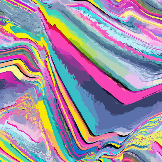 Pastel Acrylic Pour Swirl – all-over print SVG with fluid art in periwinkle, blush, sage, peach, lavender and teal