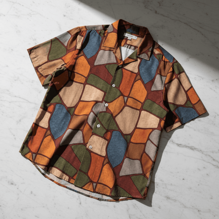 Tortoise Race All - Over Print Silk - Feel Button - Up Shirt - Aesthetic Rebellion