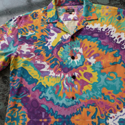 Tropical AOP Hawaiian Shirt | 150GSM Bamboo - Feel Button - Up - Aesthetic Rebellion