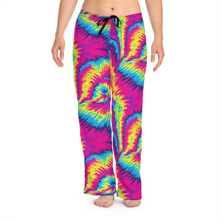 Women's All-Over Print Pajama Pants — Cozy Lounge Bottoms - Aesthetic Rebellion
